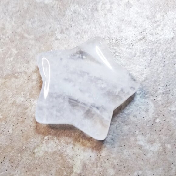 Rock Crystal Quartz Bundle: 1 Star + 2 Chunks!!! Reiki Meditation Altars - Picture 9 of 11